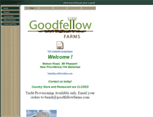 Tablet Screenshot of goodfellowfarms.com